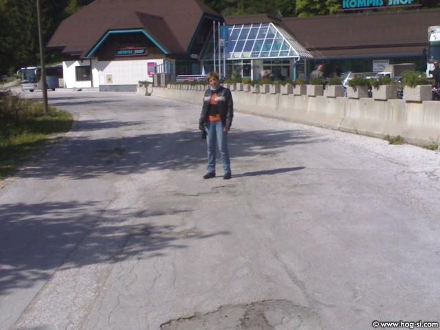Ljubelj pass, on the ride to Faaker See 2009