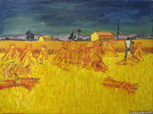Moisson en Provence