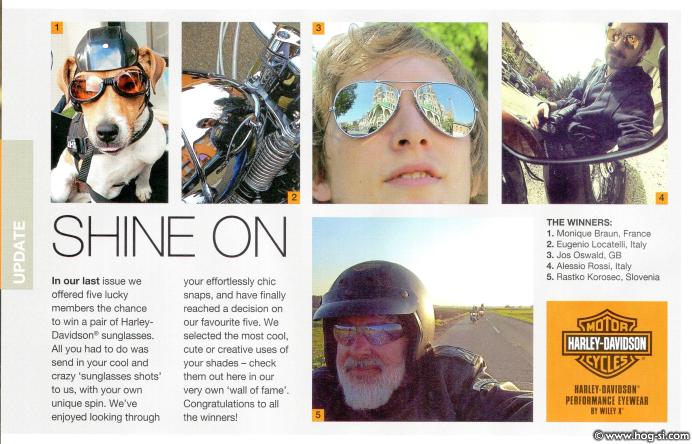 HOG magazine 2016/1 - sun glasses