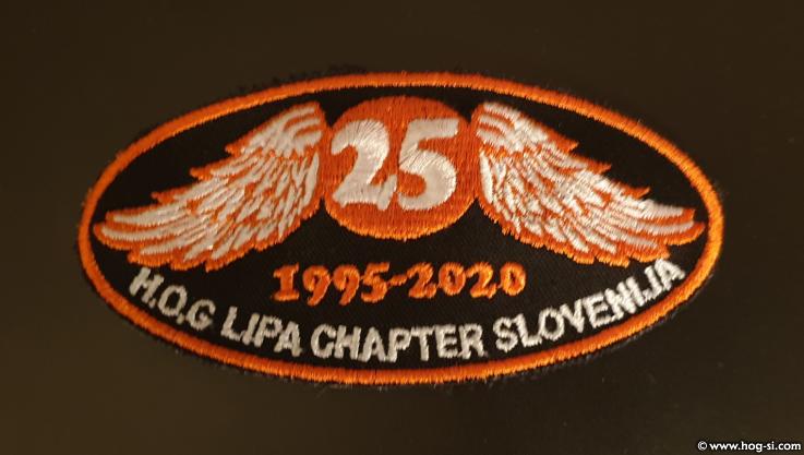 Lipa Chapter 25 Anniversary Patch