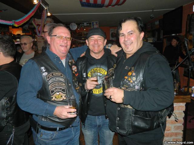 Happy bikers