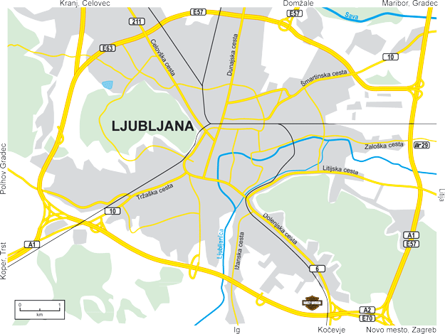 H-D Ljubljana in Ljubljana