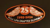Lipa Chapter 25 Anniversary Patch